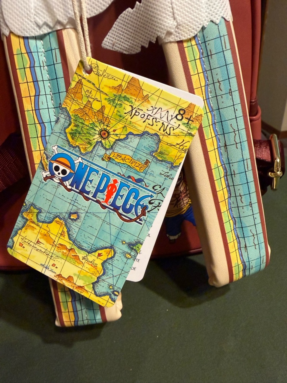 Loungefly One Piece Tony Tony Chopper Sunny Go Backpack - Orange/Yellow/Blue - Picture 5 of 7